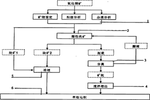 用于低品位高泥氧化銅礦的酸性洗礦浸出工藝