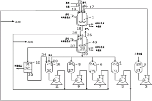 用于陽離子交換樹脂生產(chǎn)的工藝裝置及方法