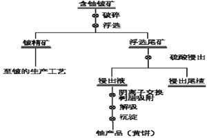 含鈾鈹?shù)V石的鈾鈹分離工藝