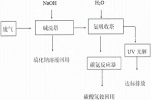 含氨和硫化銨廢氣處理方法及系統(tǒng)