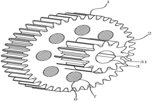 粉末冶金雙聯齒輪