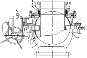 冶金專用的卸灰球閥