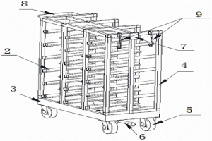 粉末冶金浸油產(chǎn)品工序間用運(yùn)輸車