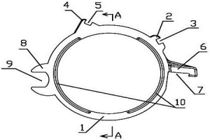 葉片式可變排量機(jī)油泵粉末冶金調(diào)整環(huán)