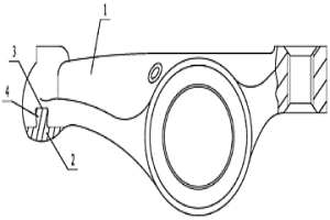 發(fā)動(dòng)機(jī)所用分體式氣門(mén)搖臂