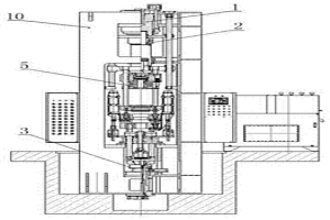 液壓驅(qū)動(dòng)機(jī)械式粉末成型機(jī)