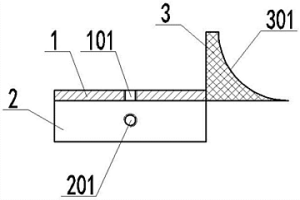 用于冶金燒結(jié)工藝中的臺(tái)車限位裝置