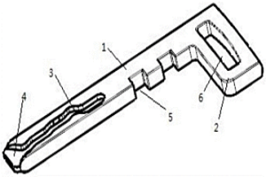 粉末冶金汽車機(jī)械鑰匙