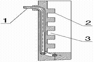 用于冶金爐爐體的冷卻水套