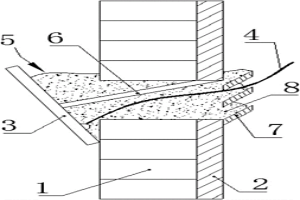 冶金爐集煙罩側(cè)面墻體的修補(bǔ)方法