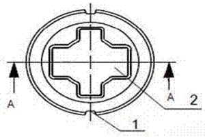 粉末冶金剎車閘瓦的瓦背與摩擦體縱向粘結(jié)力試驗(yàn)夾具