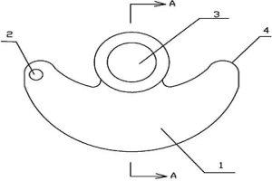 甩脂機(jī)微電機(jī)用粉末冶金偏振輪