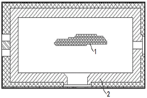 固定式陽極銅冶金爐爐底磚的修補方法