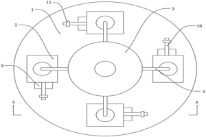 粉末冶金成型機(jī)中的裝粉調(diào)節(jié)機(jī)構(gòu)