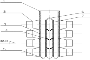 燒結(jié)礦全封閉豎式風(fēng)冷卻窯及其工作方法