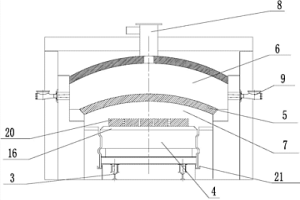 用于鐵礦粉直接還原的直形隧道窯