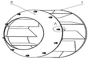 便于動(dòng)平衡調(diào)試的離心風(fēng)機(jī)葉輪及其動(dòng)平衡調(diào)試方法