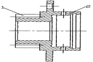 摩托車發(fā)動(dòng)機(jī)離合器整體式端蓋主動(dòng)齒輪