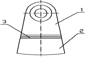 錘式破碎機(jī)用三金屬破碎錘