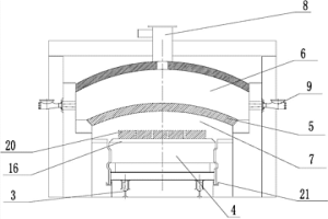 用于鐵礦粉直接還原的隧道窯