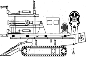 多功能井下巷道掘進(jìn)機(jī)車