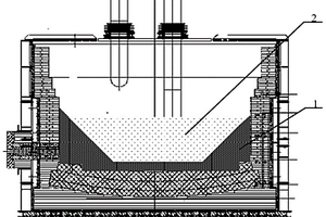 用于碳熱法提鈦電爐的烘爐方法