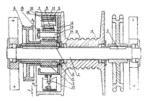 機(jī)械內(nèi)漲式卷揚(yáng)機(jī)離合器