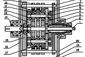 多曲柄低振動(dòng)少齒差減速機(jī)