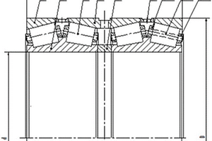 支柱架新型四列圓錐滾子軸承