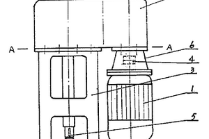 帶法蘭電機倒懸掛平行安裝、分體式立式減速機