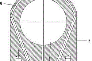 板坯連鑄機(jī)扇形段輥子水冷軸承座