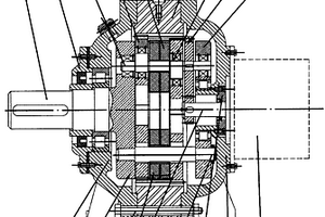 多軸平衡式內(nèi)環(huán)板少齒差減速器