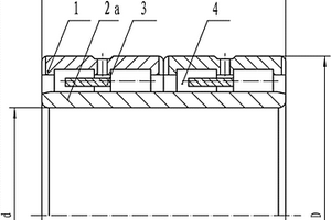 軋機(jī)用長(zhǎng)壽命新型四列圓柱滾子軸承