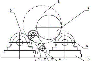 支撐輥拆裝機(jī)變徑裝置