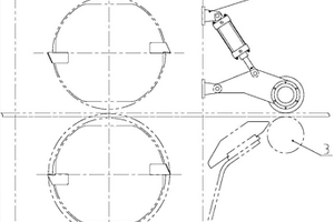 用于切頭飛剪的防護(hù)結(jié)構(gòu)