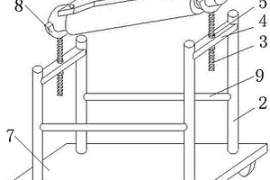 用于拋丸機(jī)短軸更換的專用小車