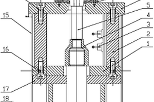 電機(jī)殼體內(nèi)腔二次塑性成形的液壓脹管裝置