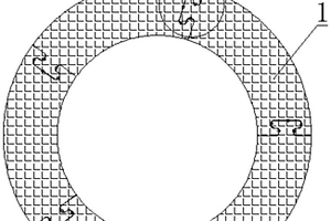 生產(chǎn)真空感應(yīng)爐所用大型石墨發(fā)熱體多塊材料粘接方法