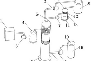 副產(chǎn)物硫酸中輕組分分離裝置