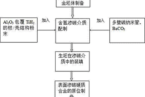 表面滲碳硬質(zhì)合金的原位制備方法