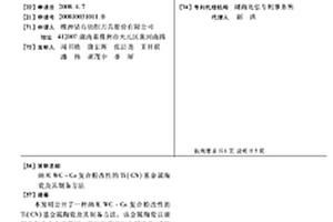 納米WC-CO復(fù)合粉改性的TI(CN)基金屬陶瓷及其制備方法