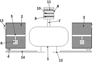 釹鐵硼磁鐵光柱成型用冷卻式真空燒結(jié)爐