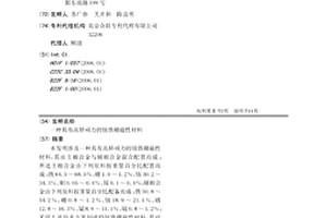 具有高矯頑力的釹鐵硼磁性材料