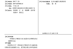 制備孔徑梯度FEAL金屬間化合物均質(zhì)過濾膜的方法