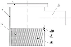 用于濾油機(jī)真空分離室的防噴油裝置