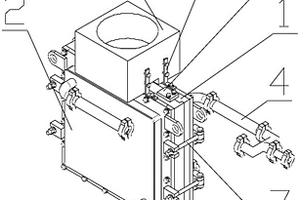 真空感應熔煉爐用水冷銅模具