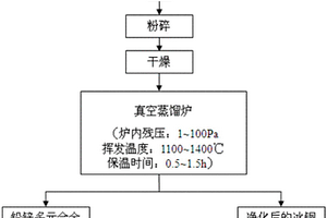 從冰銅中脫除鉛、鋅、砷、銻、鉍、錫的方法