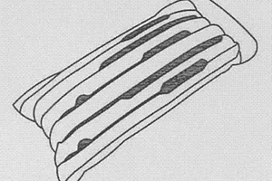 功能型自粘膜單向空氣阻斷立體包裝材料及其制備方法