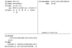 表面活性劑插層磁性水滑石材料及其制備方法