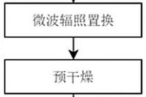 微波輻照加速的溶劑置換方法及氣凝膠制備方法